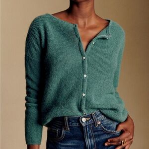 Sezane GASPARD cardigan M Sage